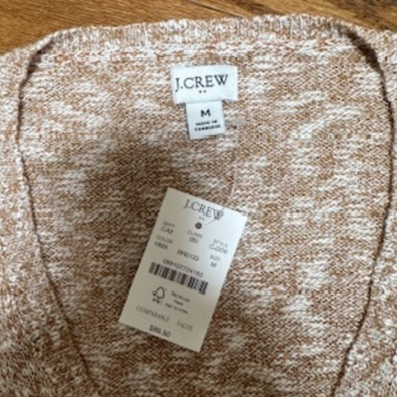 J Crew beach sweater NWT - Picture 2 of 3